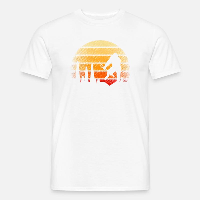 Bigfoot Sasquatch Cache-cache Dictons T-shirt homme