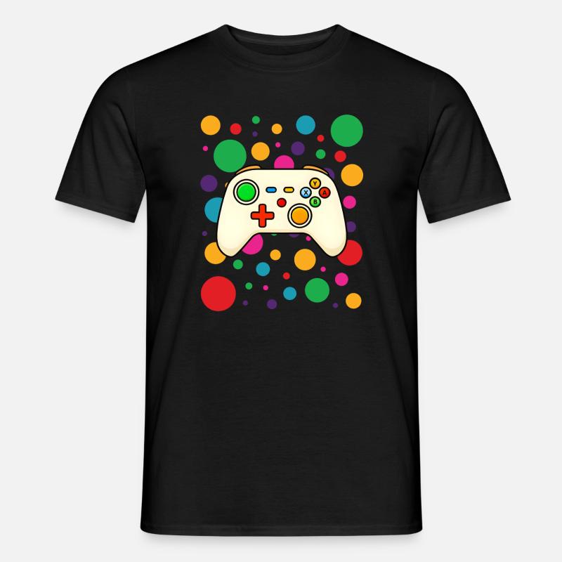 Colorburst Game Controller Men’s T-shirt