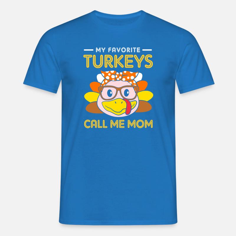 Thanksgiving Mama Mutter Oma Großmutter - Männer T-Shirt - Royalblau