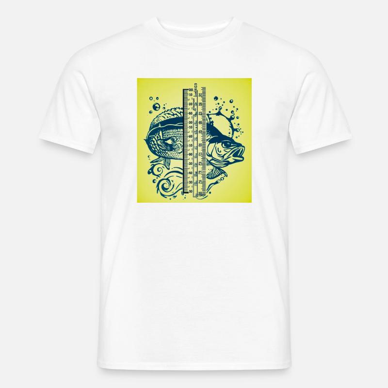 Fish Meter Art Yellow Men’s T-shirt