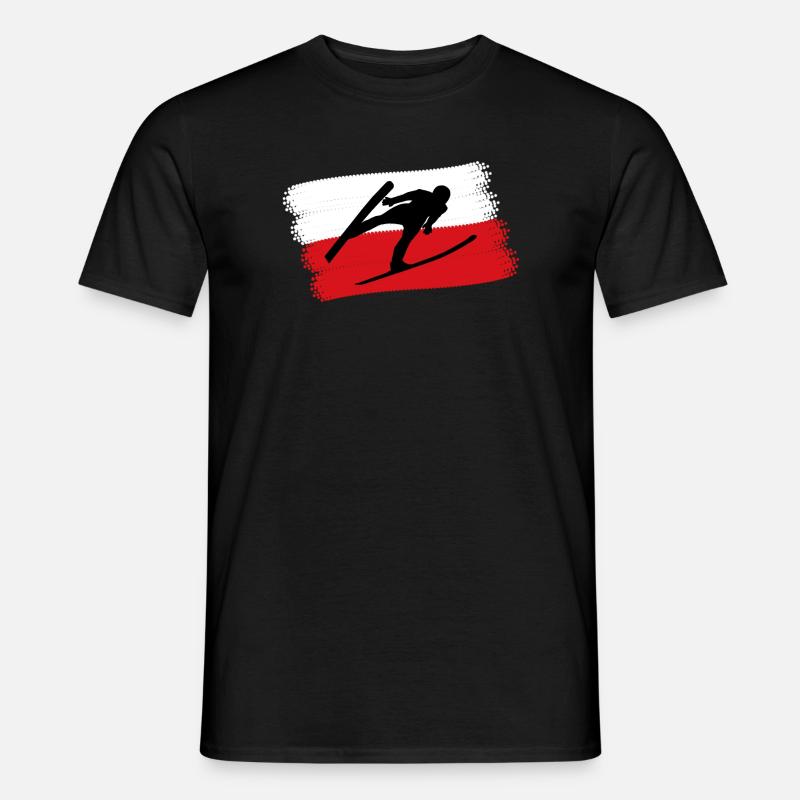 Skispringer Polen Männer T-Shirt