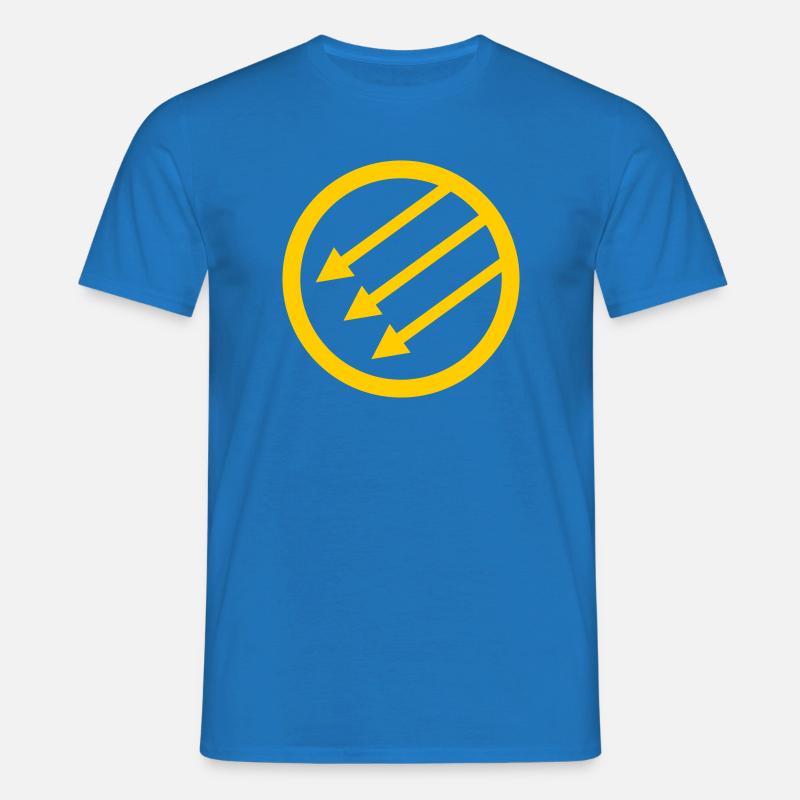 Iron Front / Eiserne Front / Järnfronten - Men's T-Shirt - royal blue