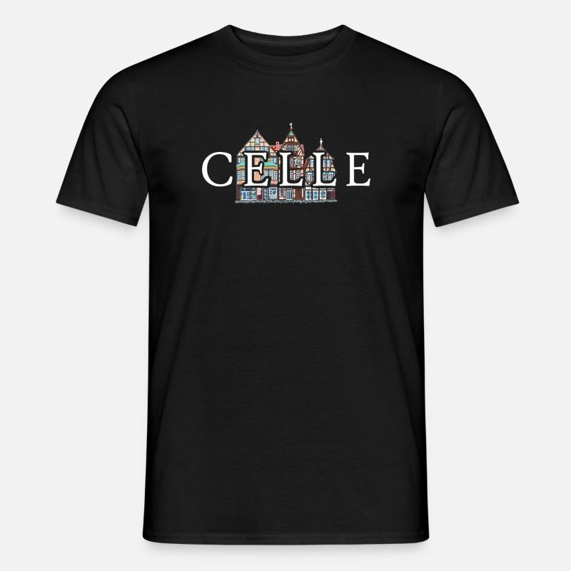 Celle, Basse-Saxe, Maisons à colombages, Allemagne T-shirt homme
