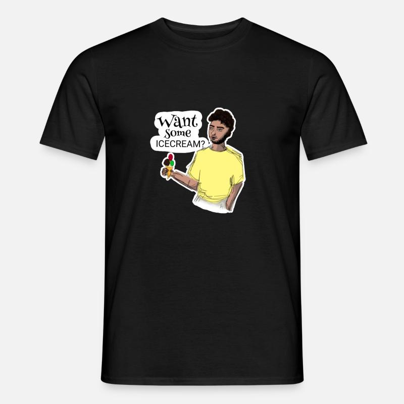 Vous voulez de la crème glacée? T-shirt homme