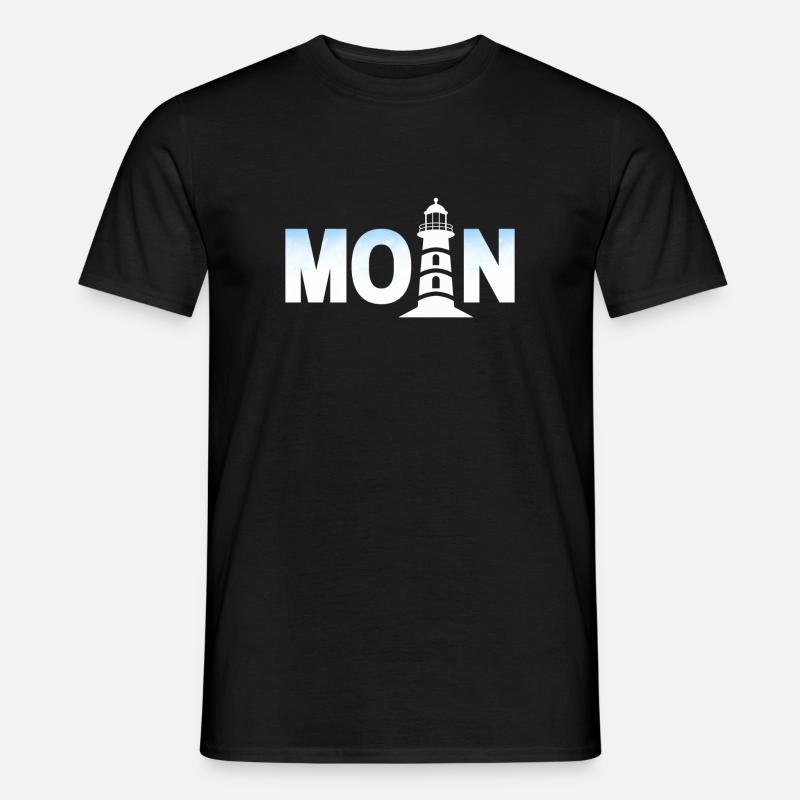 moin Leuchtturm Männer T-Shirt