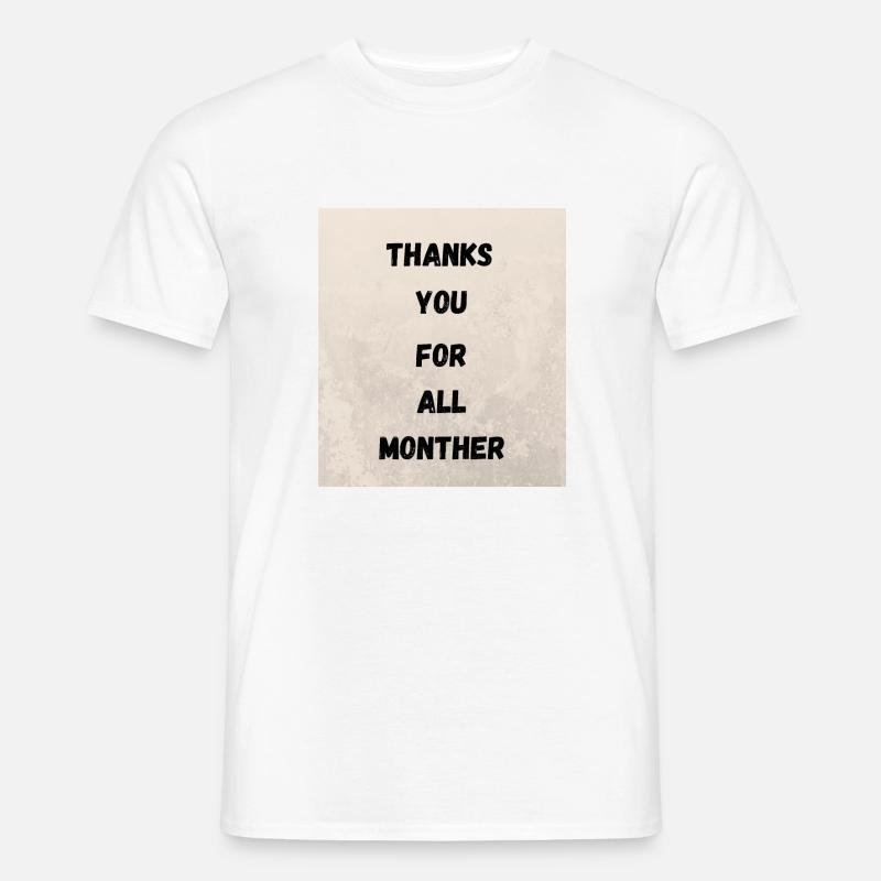 DANKE MUTTER Männer T-Shirt