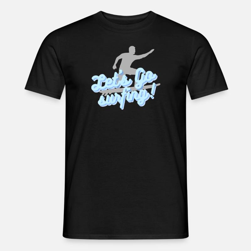 Allons surfer T-shirt homme