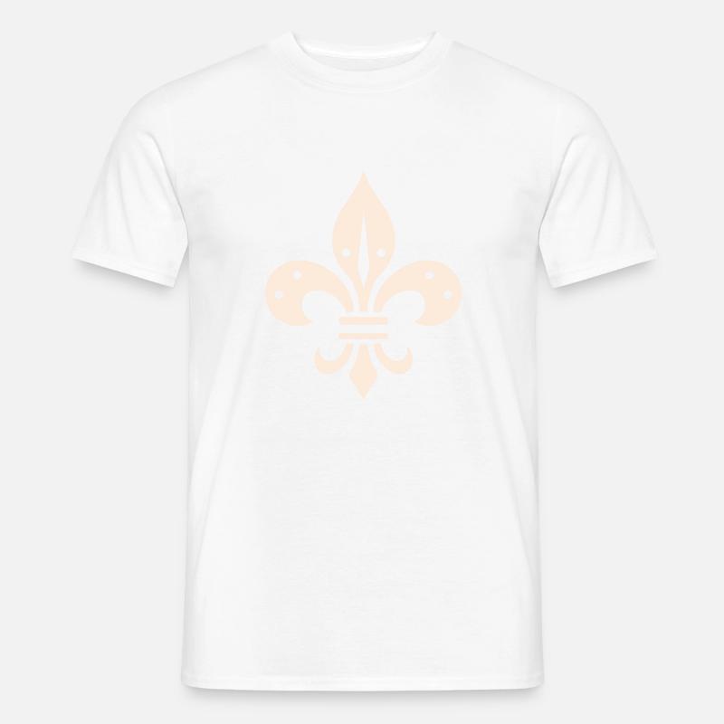 fleur de lis Design Men’s T-shirt