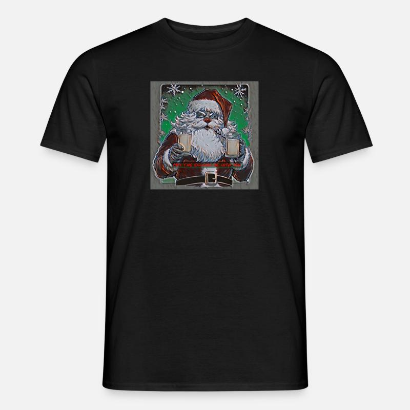 May the eggnog be with you Men’s T-shirt