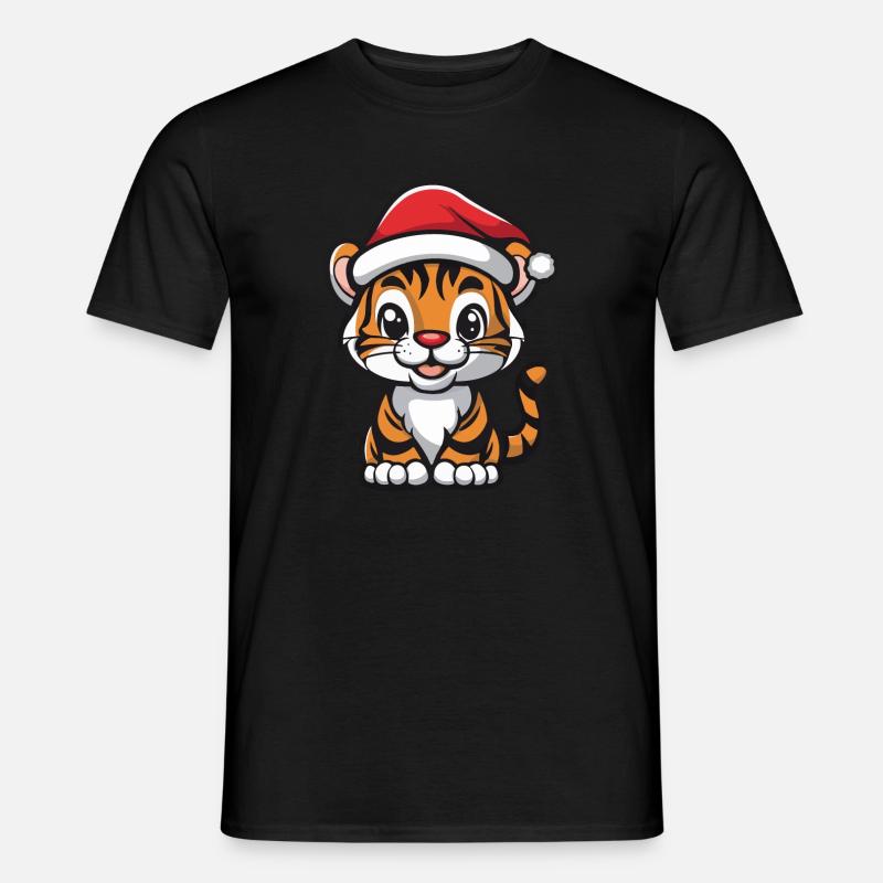 Noël du tigre T-shirt homme