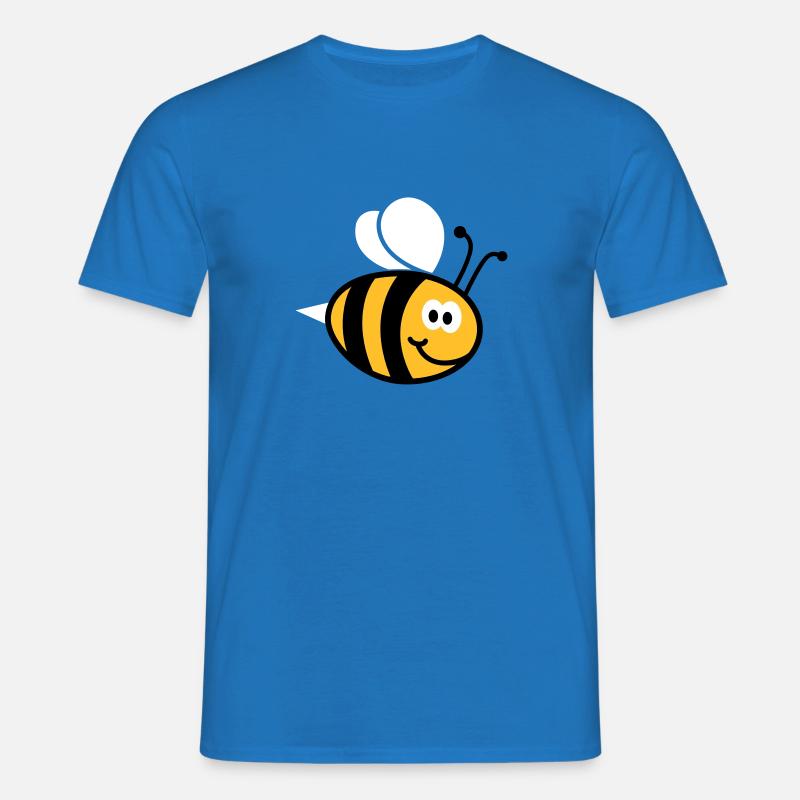 Bienchen 3C - Männer T-Shirt - Royalblau