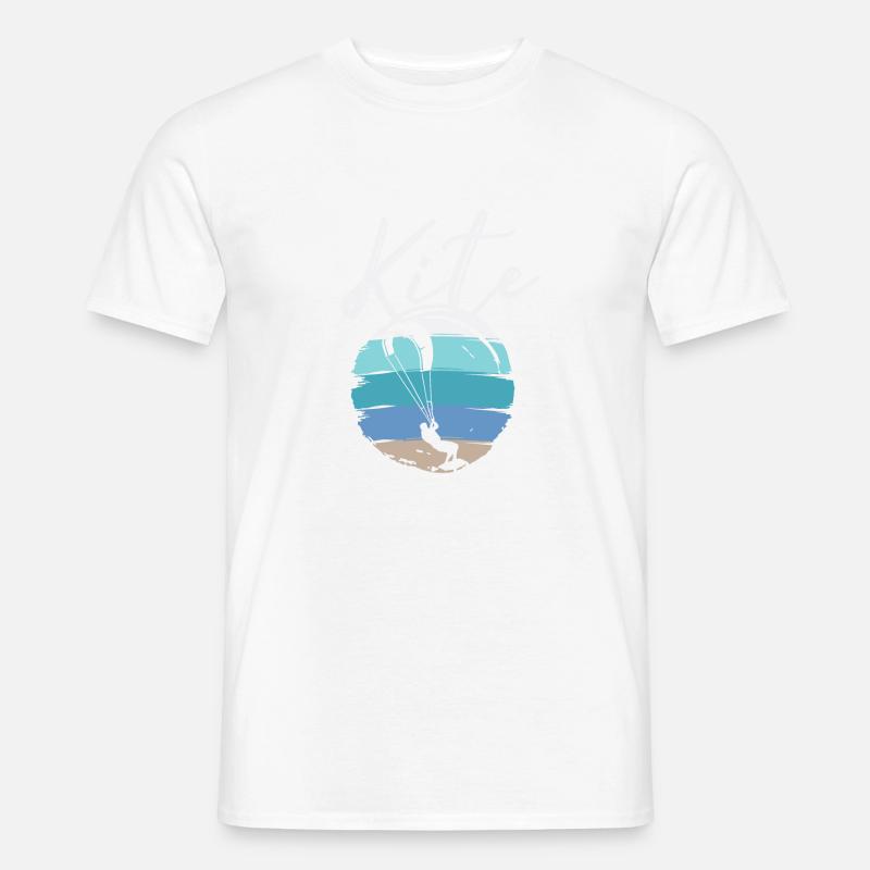 kite kitesurfer kitesurf kite kitesurf T-shirt homme