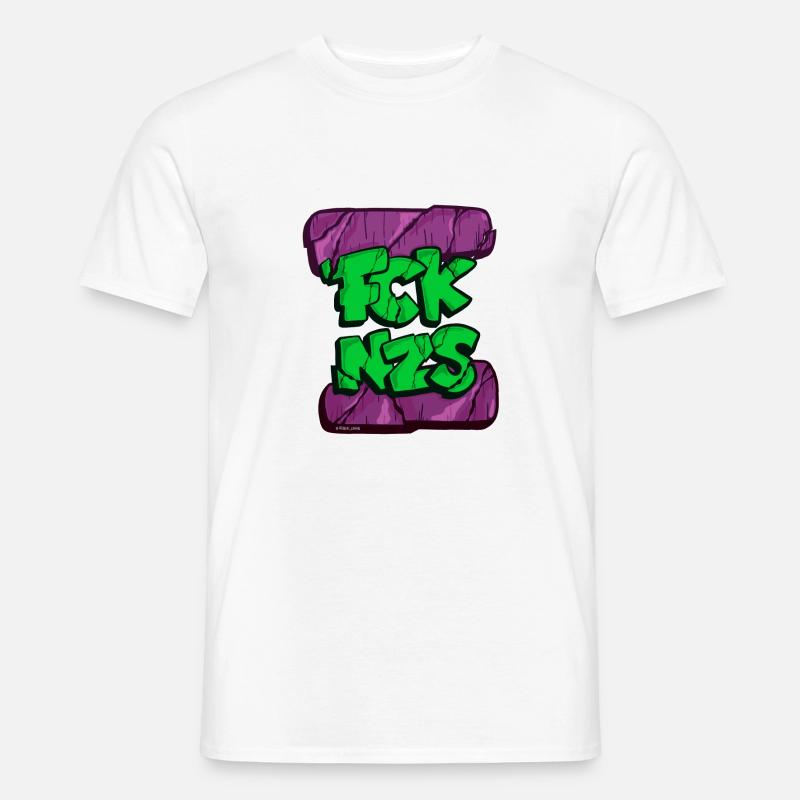 FCKNZS purplegreen Männer T-Shirt