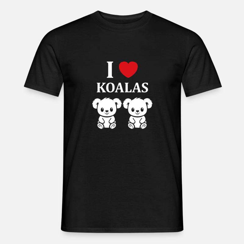 Humour petit bébé koala T-shirt homme
