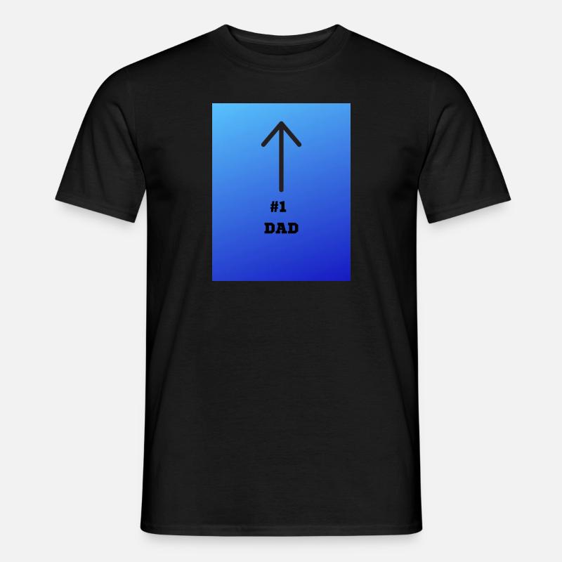 #1 Dad Desgin Männer T-Shirt