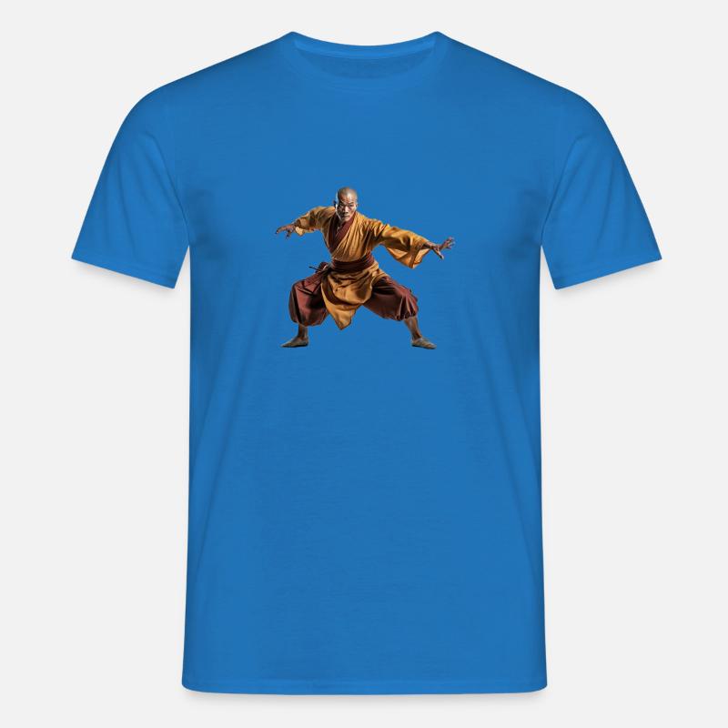 Shaolin - Männer T-Shirt - Royalblau