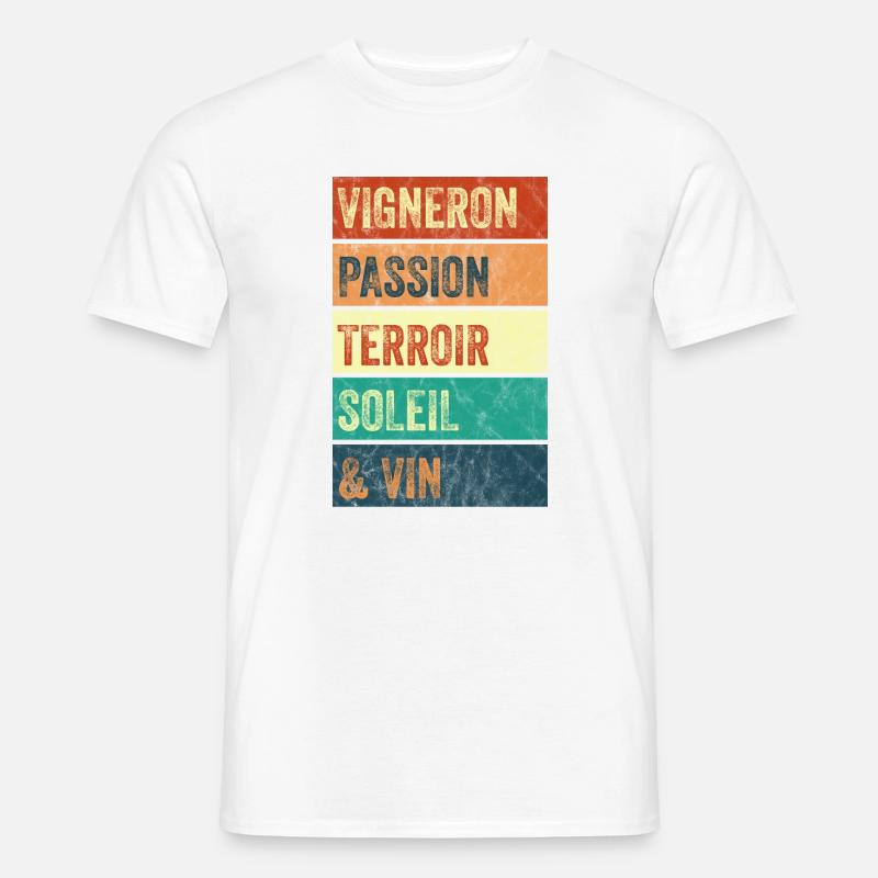 Vigneron Passion Terroir T-shirt homme