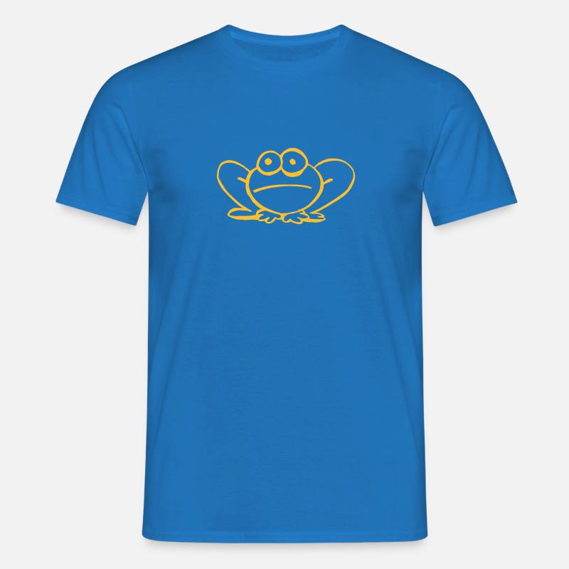 Pfeilgiftfrosch - Männer T-Shirt - Royalblau