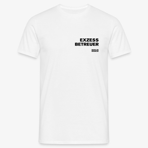 Berlin Bouncer Kollektion - Exzessbetreuer - Männer T-Shirt