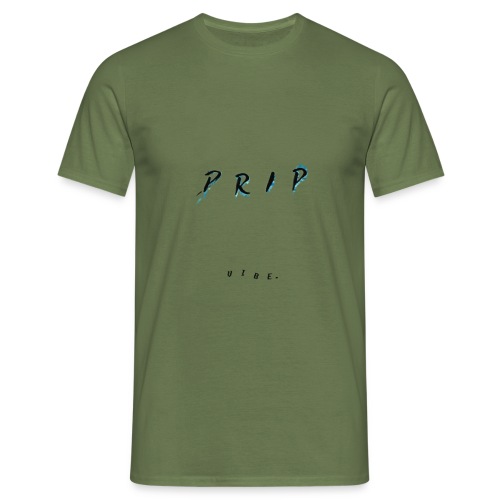 VIBE. 'D R I P' Black Design - Men's T-Shirt