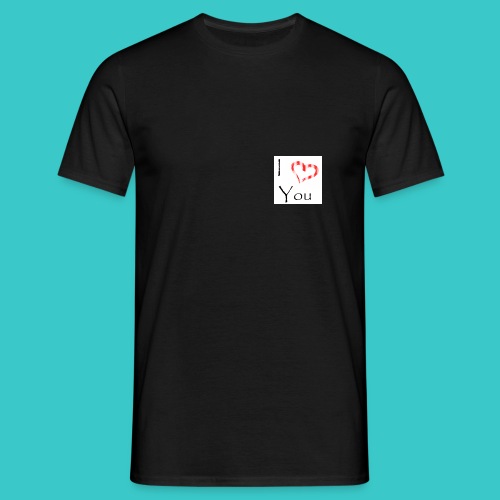 I Love You - Männer T-Shirt