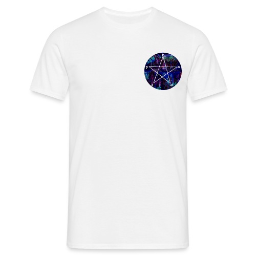 Cool pantagram - Men's T-Shirt