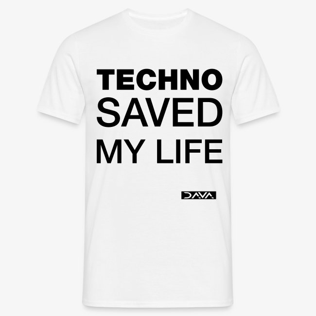 Techno Saves lives - black