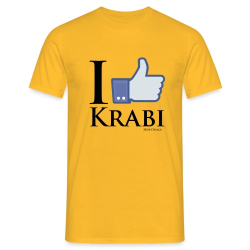I Like Krabi Black - Männer T-Shirt