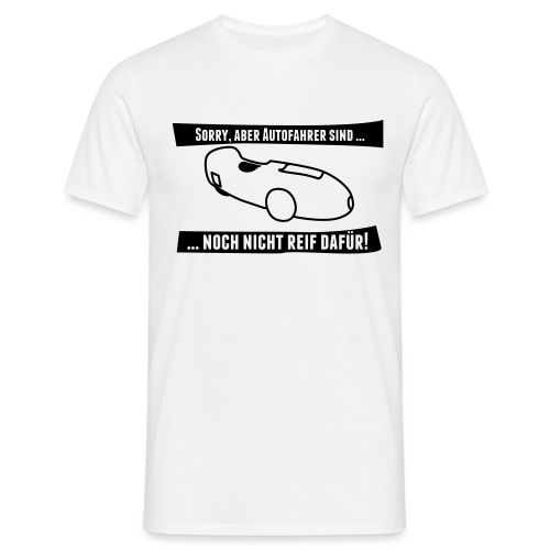 Velomobil DF Spruch 2 - Männer T-Shirt