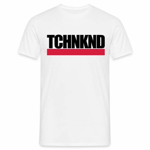 TCHNKND Technokind MNML Schriftzug - Männer T-Shirt