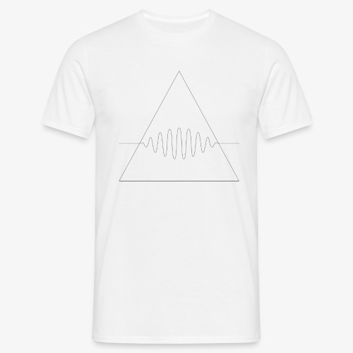 wave in triangle - T-shirt Homme