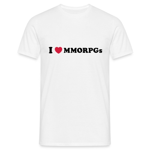 I Love MMORPG s - Men's T-Shirt