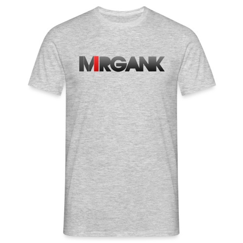 Mrgank Text - Men's T-Shirt