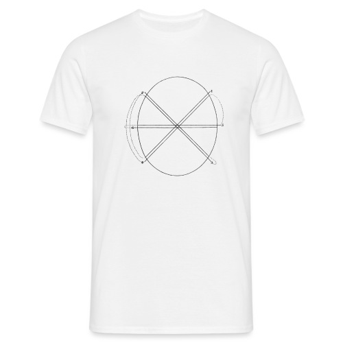 tshirtcuttingdiagram - Men's T-Shirt