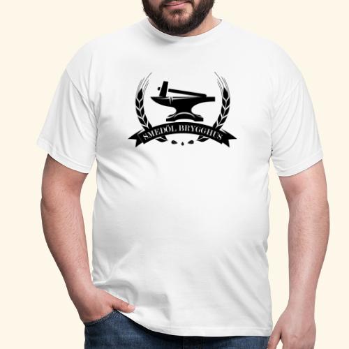 Smedöl Brygghus Logga Svart - T-shirt herr