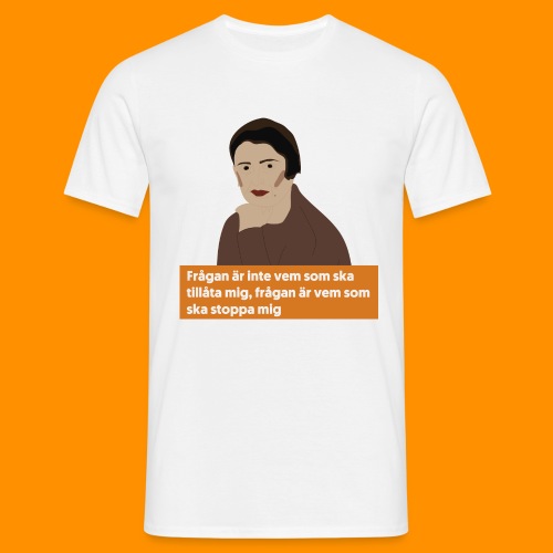 Ayn Rand - T-shirt herr