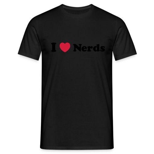 I love nerds - Men's T-Shirt