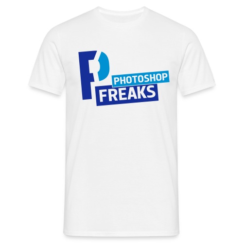 photoshop freaks text2 - Männer T-Shirt