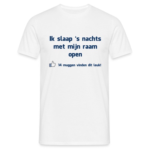 Raam open - Mannen T-shirt