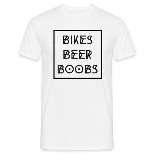 bikes beer boobs - Männer T-Shirt