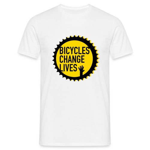 BCL Yellow Cog - Men's T-Shirt