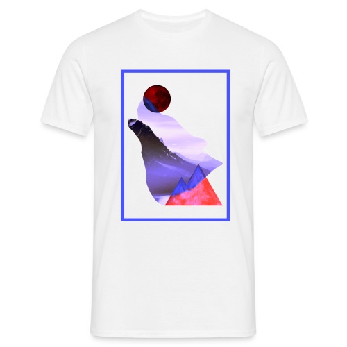 Måne Ulv - Laurids B Design - Herre-T-shirt