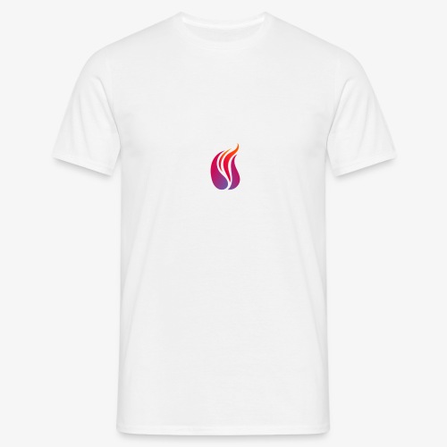 Fire logo - Men's T-Shirt