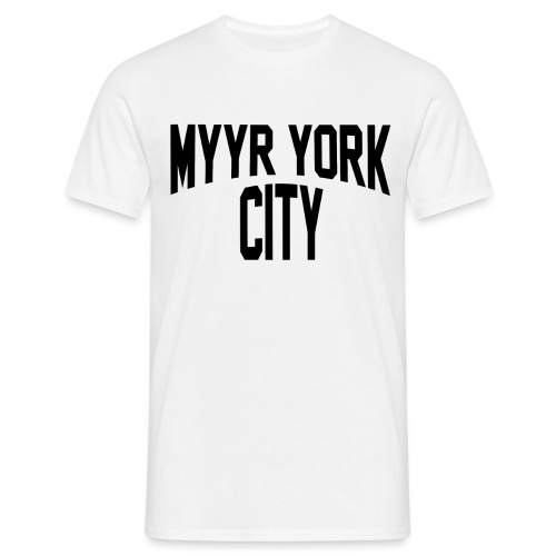 MYYR YORK CITY - Miesten t-paita