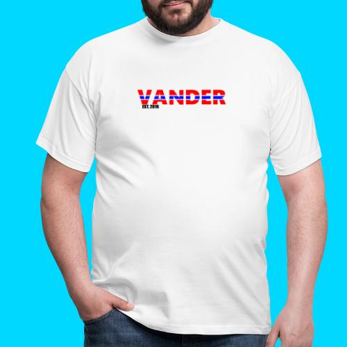 Vander in Red, white and blue. - Men's T-Shirt