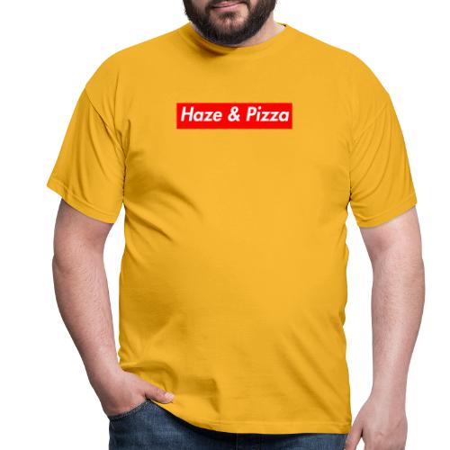 Haze & Pizza - Männer T-Shirt