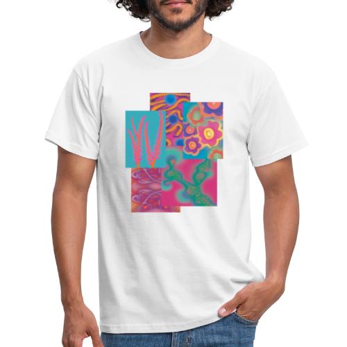 Collage der Natur - Männer T-Shirt