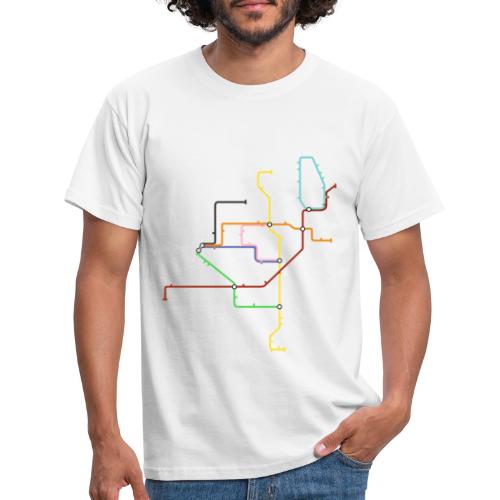 Park-subway Netherlands - Mannen T-shirt
