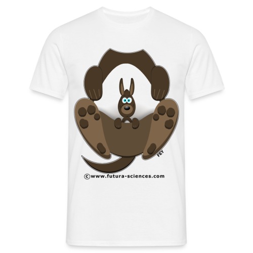 kangou1 texte - T-shirt Homme