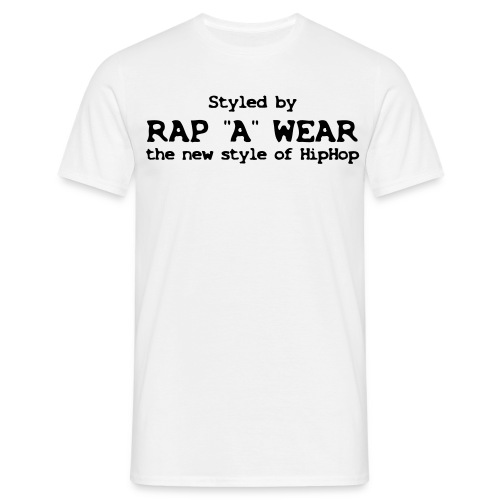 RAP A WEAR Logo - Männer T-Shirt